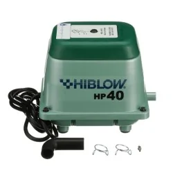 DMUCHAWA MEMBRANOWA HIBLOW HP-40 | NAPOWIETRZANIE OCZYSZCZALNI ŚCIEKÓW I AKWARIÓW