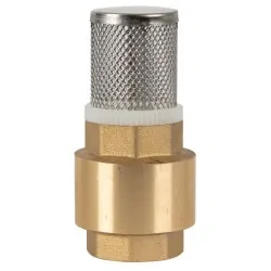 ZAWÓR ZWROTNY METALOWY 1" Z KOSZEM FILTRUJĄCYM DO DYSTRYBUTORÓW PALIW