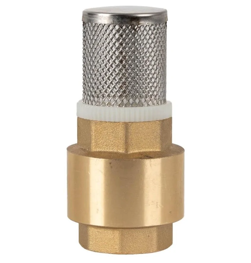 ZAWÓR ZWROTNY METALOWY 1" Z KOSZEM FILTRUJĄCYM DO DYSTRYBUTORÓW PALIW