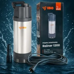 RAINER 1200 AUTO POMPA ZATAPIALNA IBO DO WODY DESZCZOWEJ I PODLEWANIA