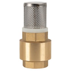 ZAWÓR ZWROTNY METALOWY 3/4" Z KOSZEM FILTRUJĄCYM DO DYSTRYBUTORÓW PALIW