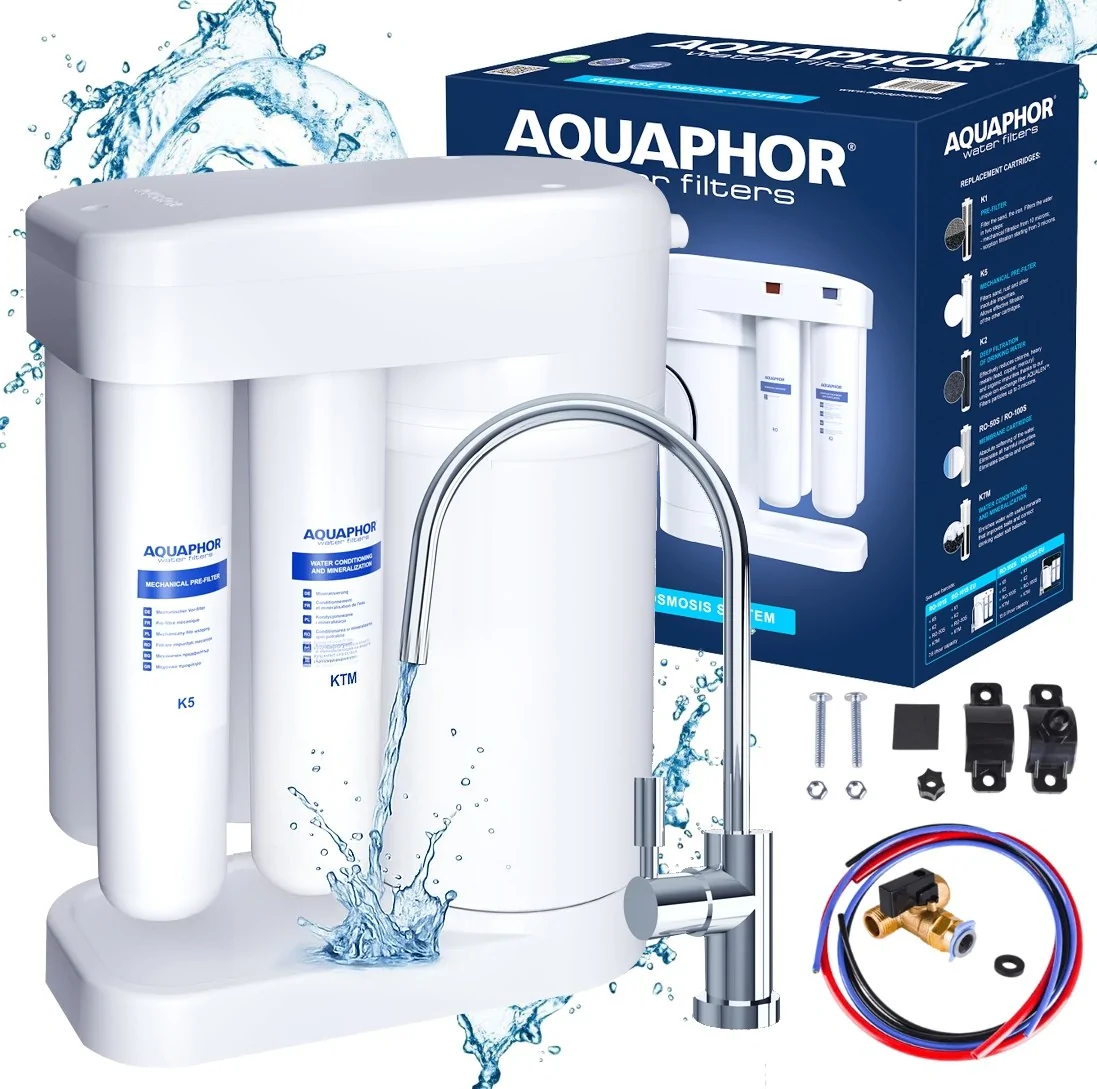 Filtr odwróconej osmozy Aquaphor Morion RO-101S - filtracja wody pod zlew