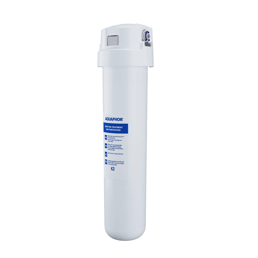 Aquaphor Kryształ SOLO - kompaktowy filtr podzlewozmywakowy do wody pitnej z wkładem K2 i wylewką