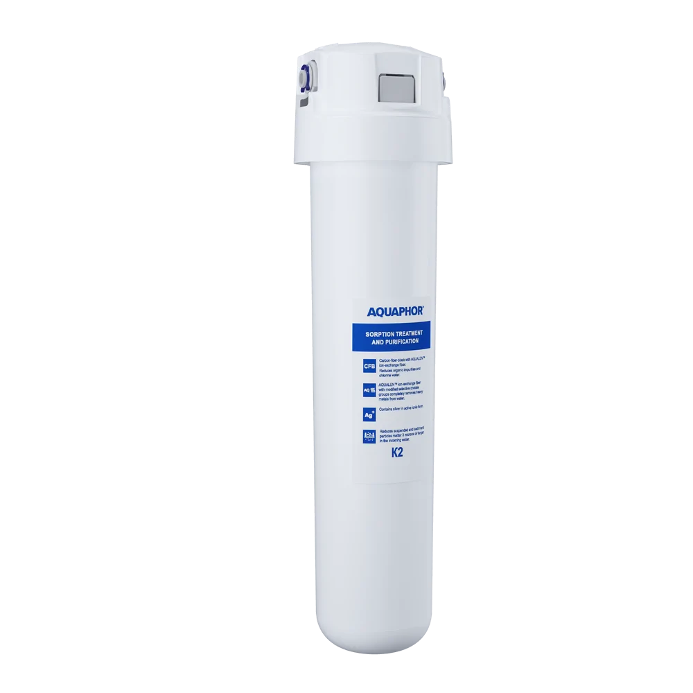 Aquaphor Kryształ SOLO - kompaktowy filtr podzlewozmywakowy do wody pitnej z wkładem K2 i wylewką