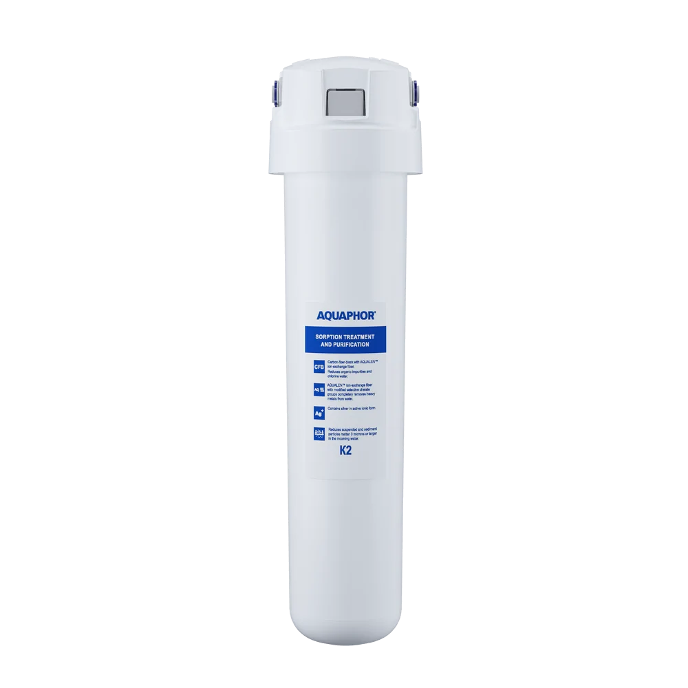 Aquaphor Kryształ SOLO - kompaktowy filtr podzlewozmywakowy do wody pitnej z wkładem K2 i wylewką