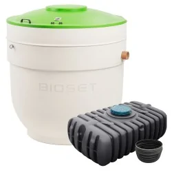 Oczyszczalnia biologiczna RotoSET 6 dla 6 osób + Zbiornik 1500L GRATIS