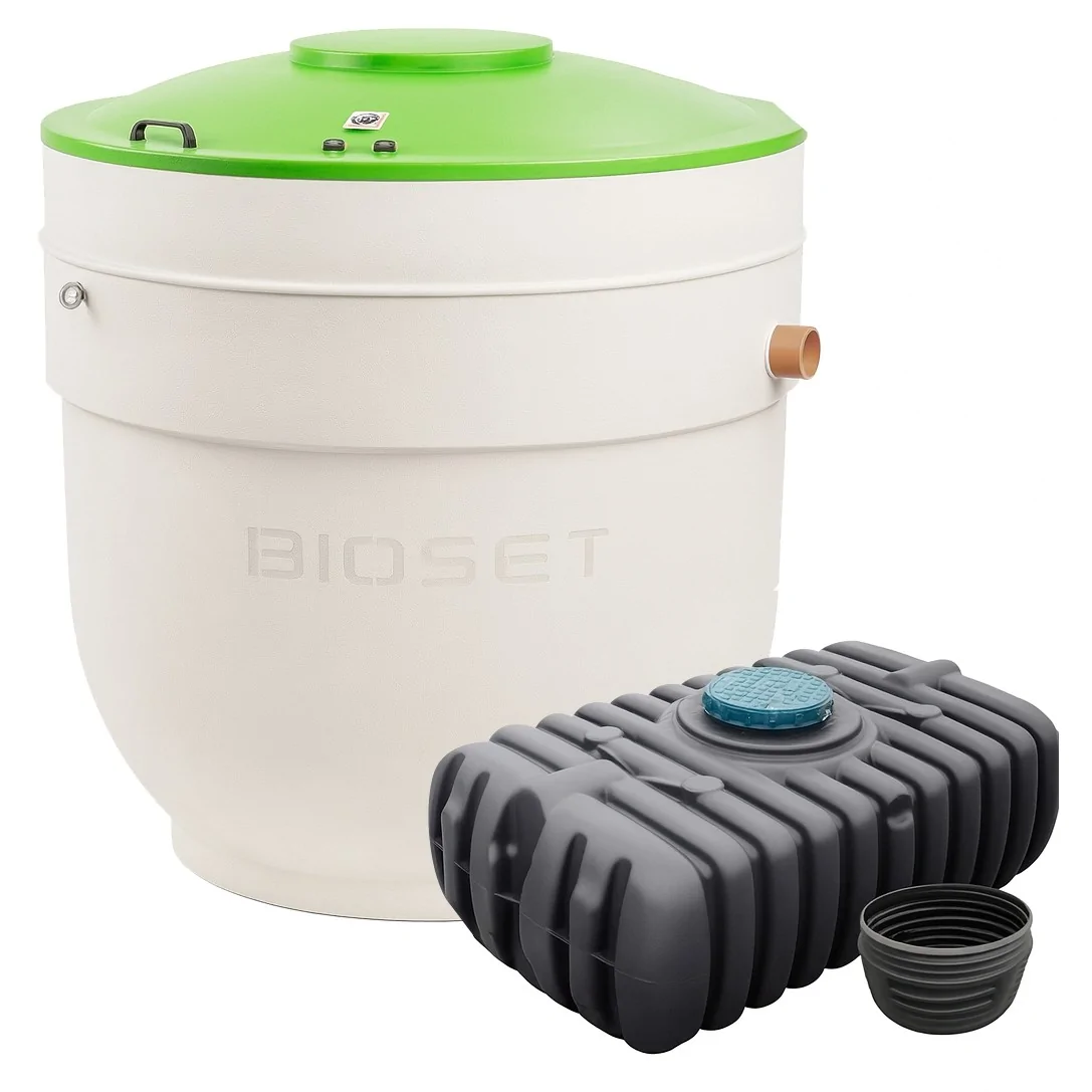 Oczyszczalnia biologiczna RotoSET 6 dla 6 osób + Zbiornik 1500L GRATIS