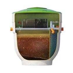 OCZYSZCZALNIA BIOLOGICZNA ROTOSET do 6 OS. + TUNELE 8 SZT.