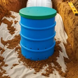 OCZYSZCZALNIA BIOLOGICZNA ROTOSET 5H 5 OS. + STUDNIA CHŁONNA