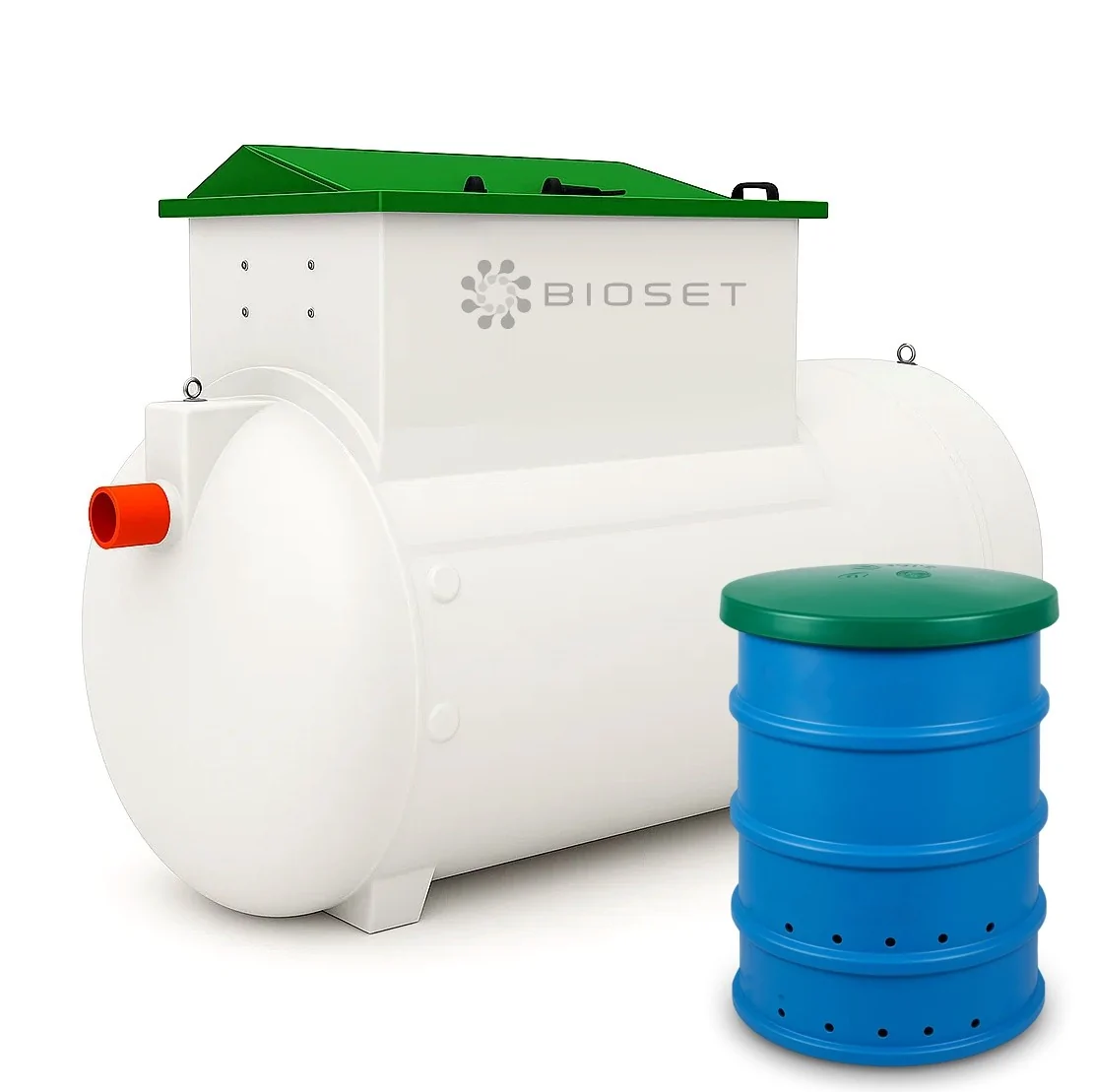 OCZYSZCZALNIA BIOLOGICZNA ROTOSET 5H 5 OS. + STUDNIA CHŁONNA