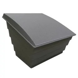 POJEMNIK NA PIASEK SÓL DROGOWĄ I SORBENT - 150L / 215KG, SZARY