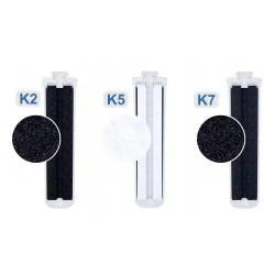 ZESTAW WKŁADÓW FILTRUJĄCYCH AQUAPHOR KRYSZTAŁ - K2 + K5 + K7 | KOMPLEKSOWA OCHRONA TWOJEJ WODY