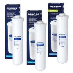 Zestaw wymiennych wkładów Aquaphor RO-202S K1 K2 K7BM – mineralizacja i ochrona wody