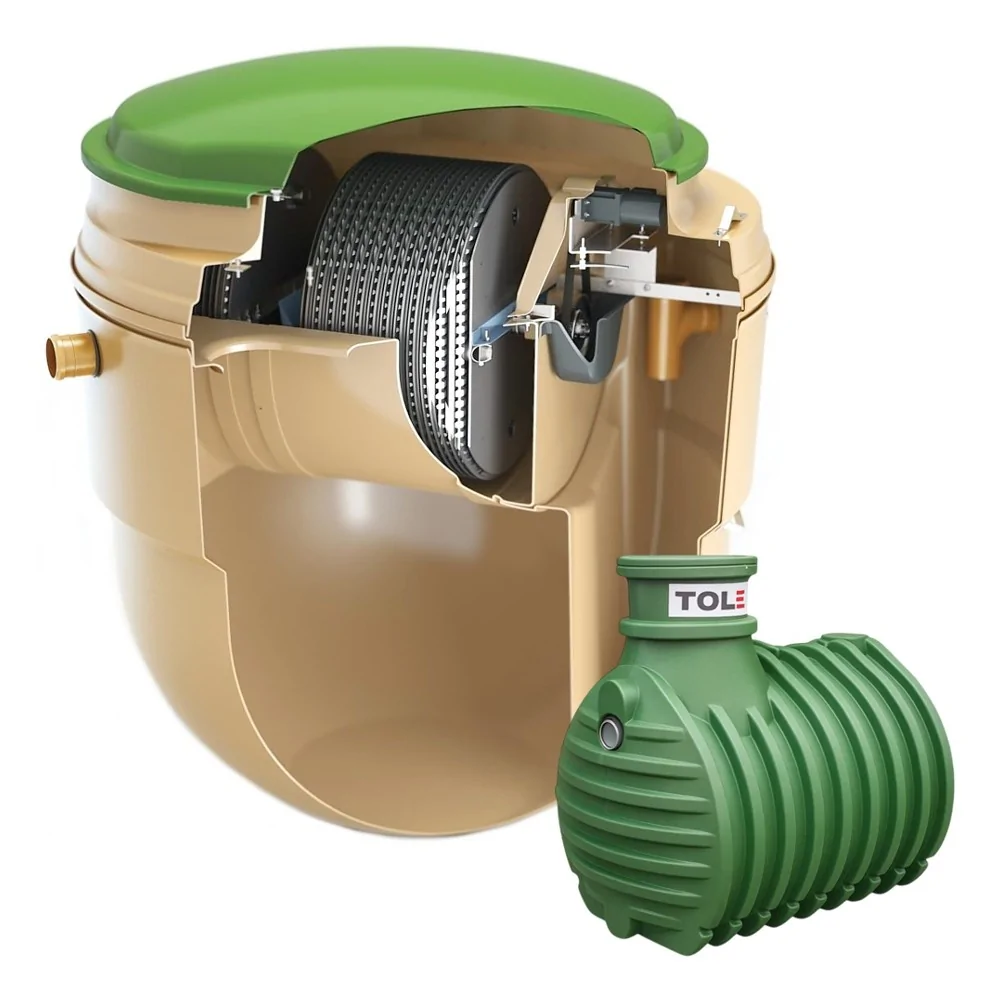 PRZYDOMOWA OCZYSZCZALNIA ŚCIEKÓW BIODISC BA 6 RLM KLARGESTER KINGSPAN + ZBIORNIK GRATIS