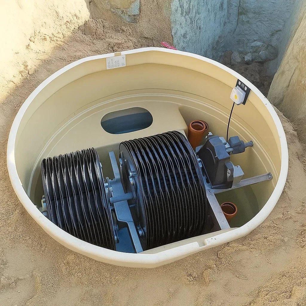 OCZYSZCZALNIA ŚCIEKÓW KINGSPAN BIODISC BB 12 RLM - CICHA, BEZAWARYJNA, EKONOMICZNA