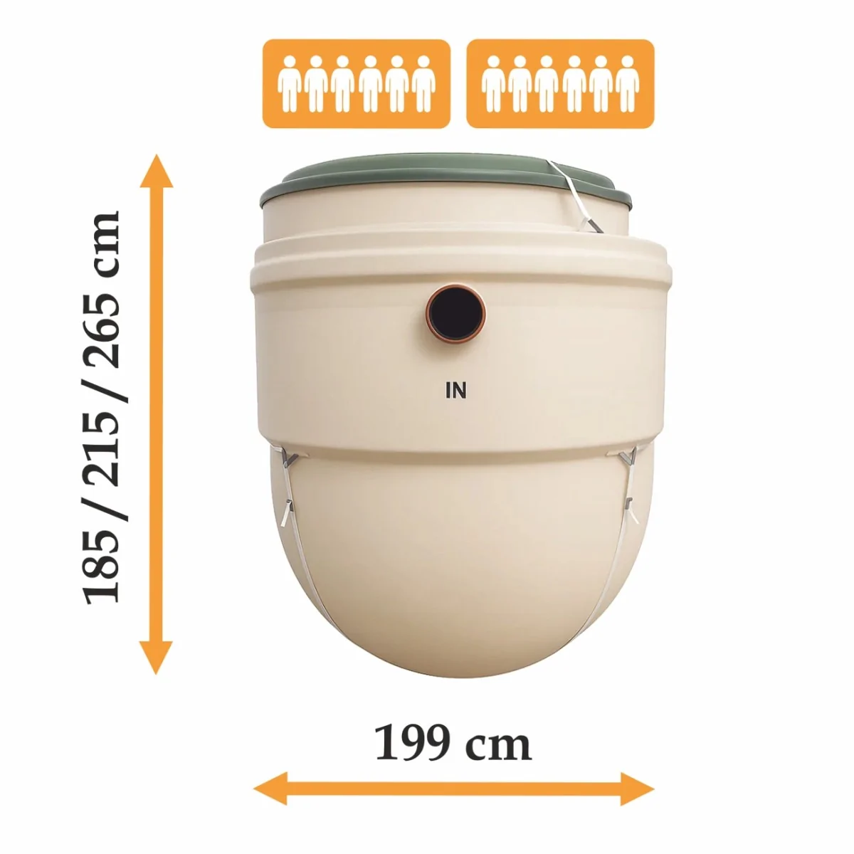 OCZYSZCZALNIA ŚCIEKÓW KINGSPAN BIODISC BB 12 RLM - CICHA, BEZAWARYJNA, EKONOMICZNA