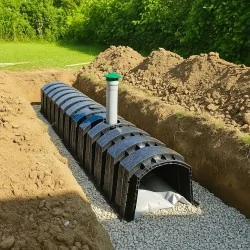 TUNEL AQUABIN 150L DRENAŻ DO OCZYSZCZALNI SZAMBO 1SZT.