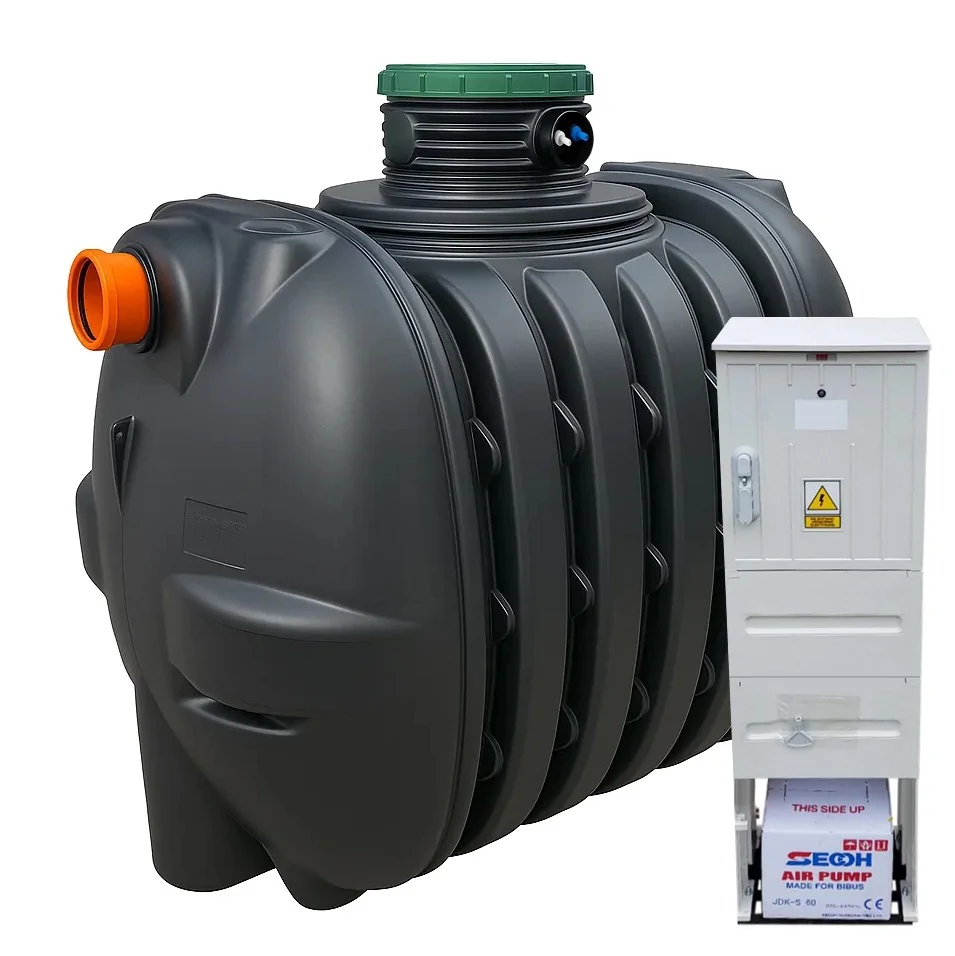 Oczyszczalnia biologiczna OPTIMAX 4 Aquabin - ekonomiczna SBR dla 4 osób