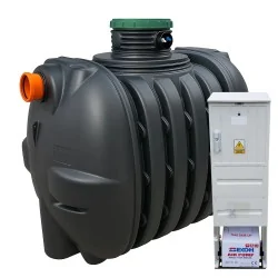 Oczyszczalnia Biologiczna OPTIMAX 4 Aquabin + 4 Tunele 300L