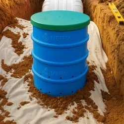 Oczyszczalnia biologiczna OPTIMAX 4 Aquabin + STUDNIA CHŁONNA