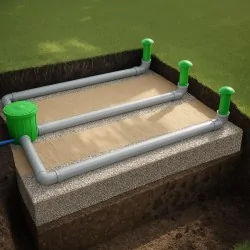 Oczyszczalnia Biologiczna OPTIMAX 4 Aquabin + DRENAŻ 36 mb.