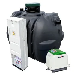 Oczyszczalnia biologiczna OPTIMAX 4 Aquabin - ekonomiczna SBR dla 4 osób