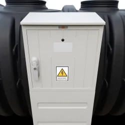 Przydomowa oczyszczalnia biologiczna OPTIMAX 5 Aquabin - technologia SBR, zbiornik 3000 L