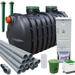 Oczyszczalnia Biologiczna OPTIMAX 5 Aquabin DRENAŻ 36mb