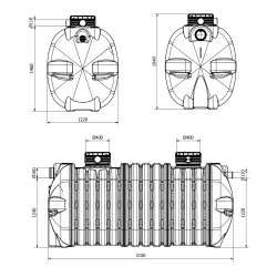 Oczyszczalnia Biologiczna OPTIMAX 6 Aquabin