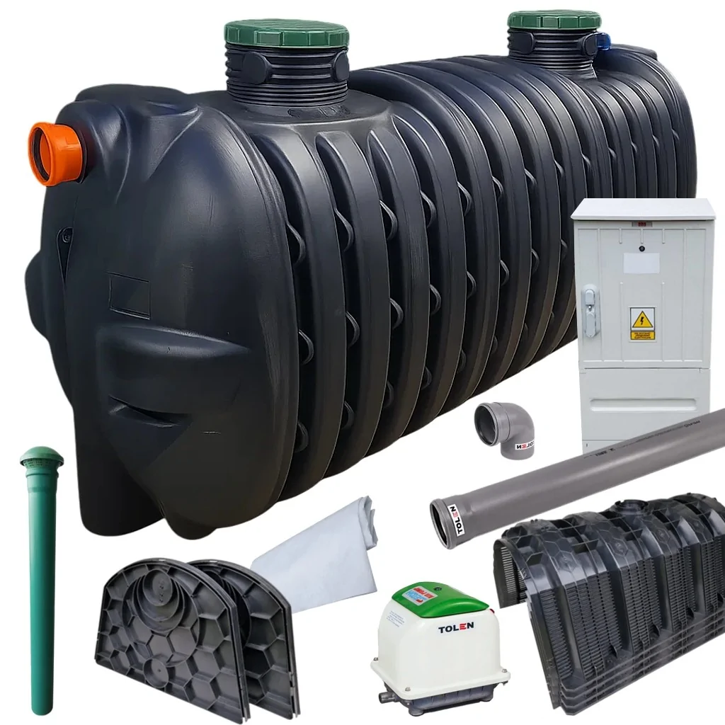 Oczyszczalnia Biologiczna OPTIMAX 6 Aquabin 4 tunele 300L