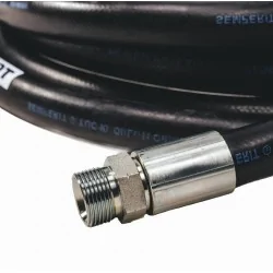 WĄŻ DN25mm PRZEWÓD DO DYSTRYBUTORA PALIW GUMOWY ZAKUTY 1”- 8MB