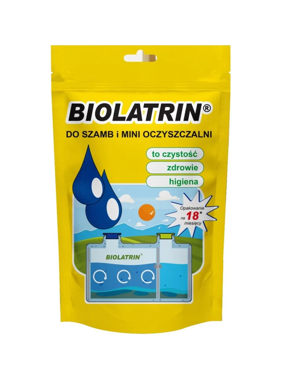 BIOLATRIN BAKTERIE PREPARAT DO OCZYSCZALNI I SZAMB