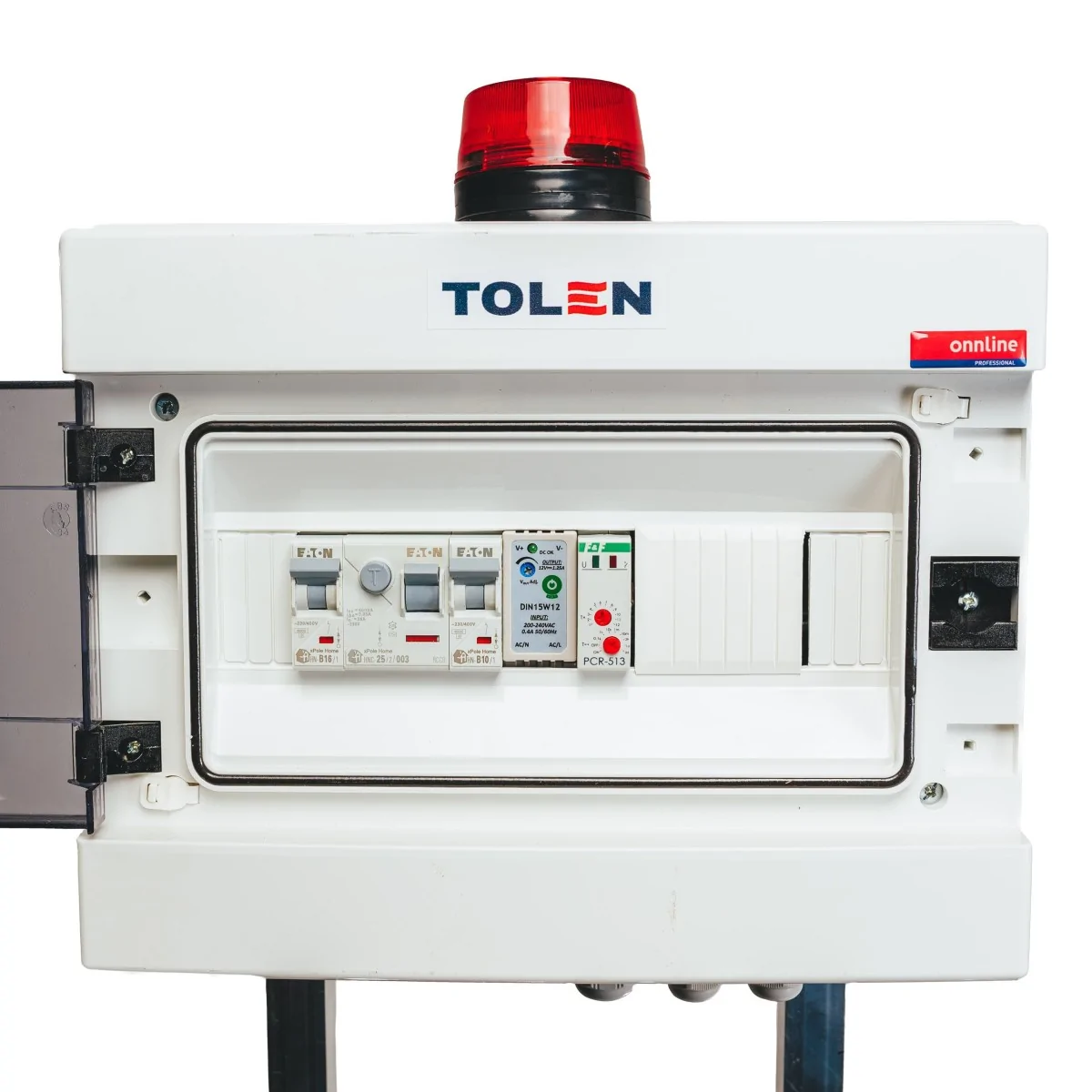 Szafa sterownicza do jednopompowej przepompowni - PP2 Alarm optyczno - dzwiękowy 230V