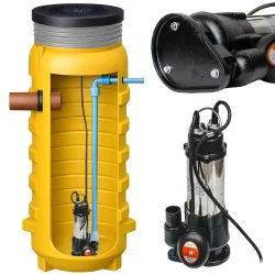 Przepompownia Ścieków studnia ZPN 600 z Pompą DBV 250