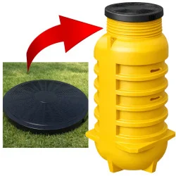 Przepompownia ścieków do oczyszczalni zbiornik ZPN800, studnia