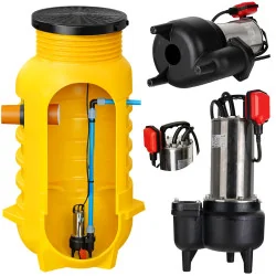 Przepompownia ścieków + pompa wody marki IBO LIRA 1300 Przepompownia ścieków + pompa wody marki IBO LIRA 1300