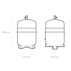 Filtr kuchenny z odwróconą osmozą marki Aquaphor OSMO Pro 50 | 99,9% skuteczności