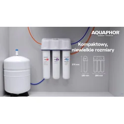 Filtr kuchenny z odwróconą osmozą marki Aquaphor OSMO Pro 50 | 99,9% skuteczności