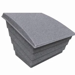 POJEMNIK NA PIASEK SÓL DROGOWĄ I SORBENT - 150L / 215KG, SZARY