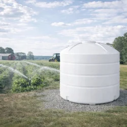 Zbiornik na wodę pitną 9000 litrów - atest PZH, polietylen
