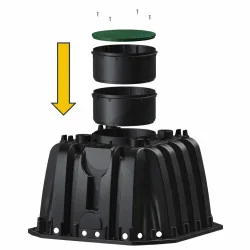 Studnia chłonna AQ500 500 l - rozsączanie ścieków i wody deszczowej PEHD