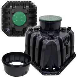 Studnia chłonna AQ500 500 l z nadstawką - rozsączanie ścieków i deszczówki Studnia chłonna AQ500 500 l z nadstawką - rozsączanie ścieków i deszczówki