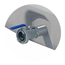 Zbiornik na wodę deszczową Aquatower 10 000L, pionowy Marseplast