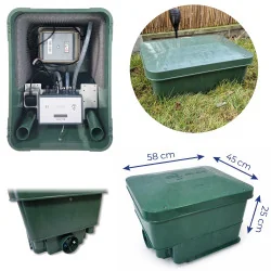 Przydomowa oczyszczalnia biologiczna OPTIMAX 5 Aquabin - technologia SBR, zbiornik 3000 L