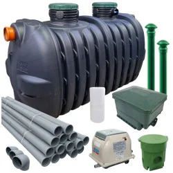 Oczyszczalnia Biologiczna OPTIMAX 5 Aquabin DRENAŻ 36mb