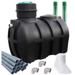 OCZYSZCZALNIA PRZYDOMOWA DELFIN DRENAŻ 18MB 2000L