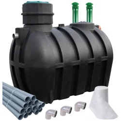 OCZYSZCZALNIA PRZYDOMOWA DELFIN DRENAŻ 36MB 3000L