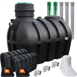 OCZYSZCZALNIA PRZYDOMOWA DELFIN 14 TUNELOWA 3000L