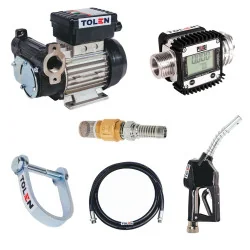 ZBIORNIK MOBILNY JFC NA PALIWO ON OLEJ 250L SPECIAL 230V