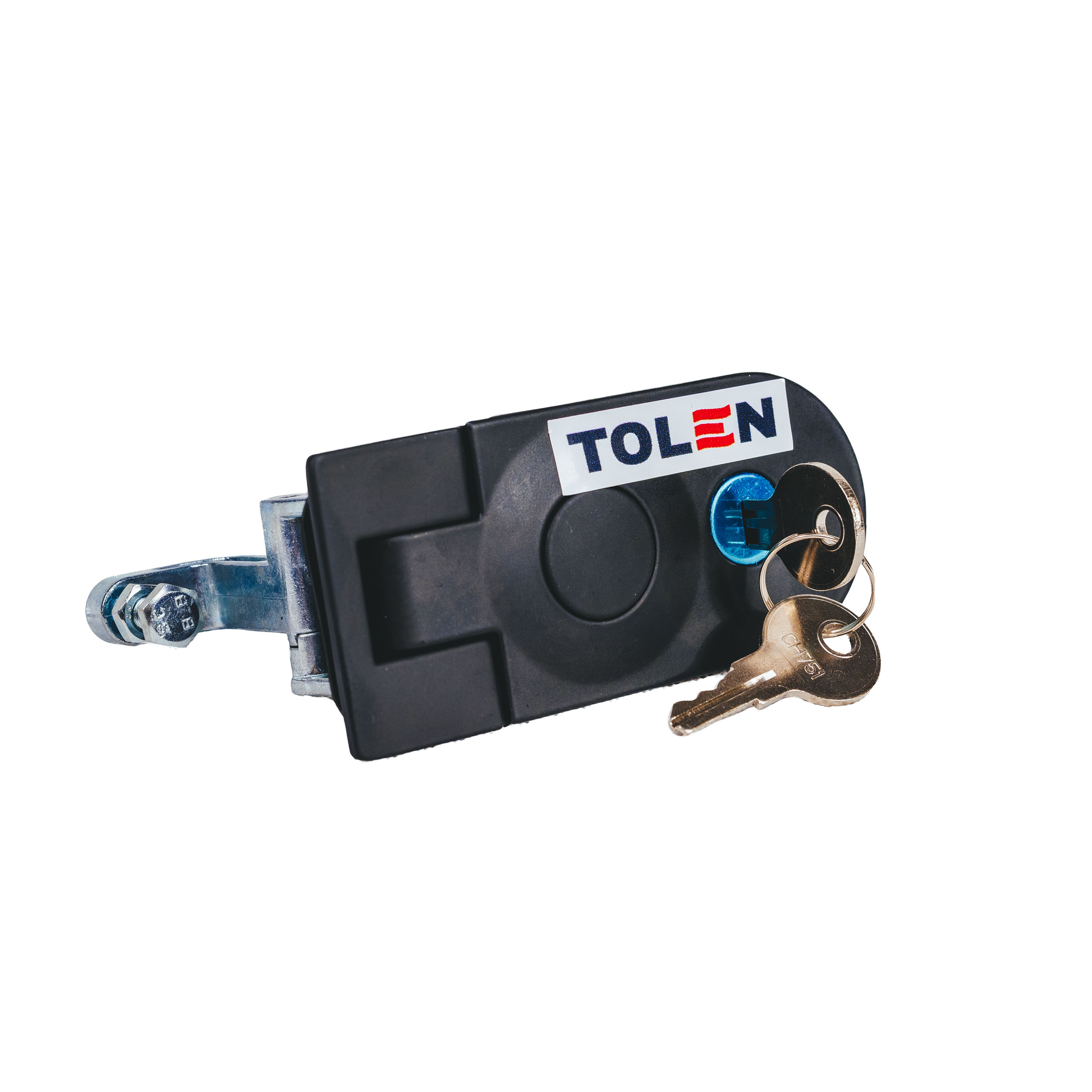 Zamek dźwigniowy do zbiorników paliwowych